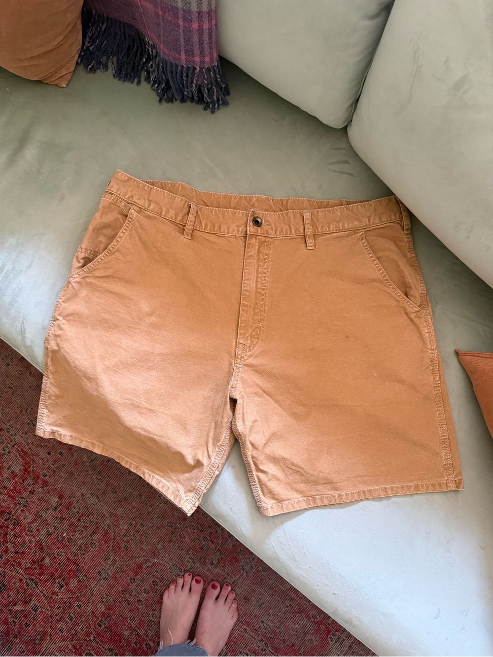 Men’s Buck Mason Tan Khaki Size 36 - Picture 2 of 5
